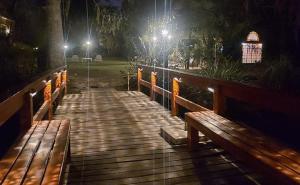 Cabaña con jacuzzi privado