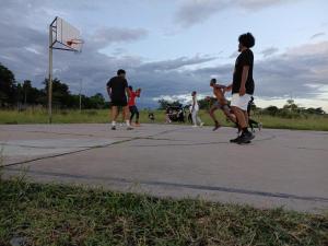 Utulivu Airport & hotspring location