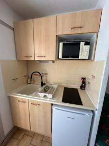 PANORAMIC Agréable studio cabine piscine plage Richelieu Cap dAgde