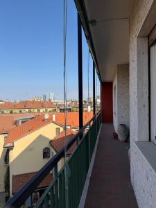 Spectacular view of the rooftops of Milan