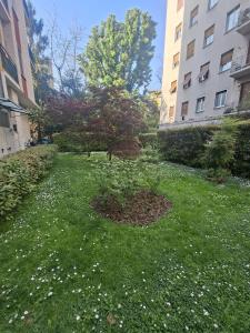 Spectacular view of the rooftops of Milan