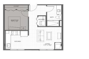 Pool view apartment