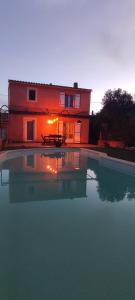 Maison climatisée avec piscine privee