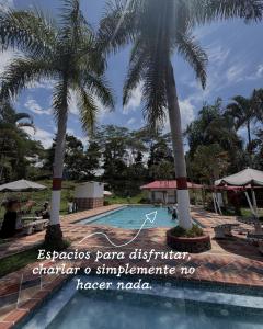 Hospedaje con acceso al rio y piscina en finca la fortuna con piscina, amplias zonas sociales y verdes