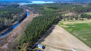 Modrzewiowy Zakątek z balią