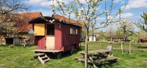 Schäferwagen im Leipziger Neuseenland