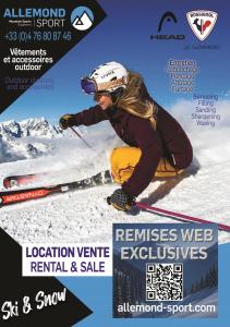 Duplex 6 personnes vue montagne Parking privé proche Alpe dHuez