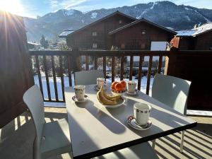 Vue montagne, piscine privée, au coeur de Samoëns