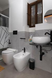 The Blue Door in the historic center of Modica Bassa