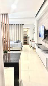 Studio elegante con sauna y gym