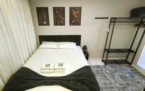 Loft moderno com ar-condicionado 1km da rodoviária