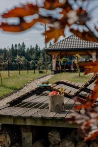 Polne Domki Drewniana Osada w Harklowej