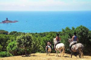 village vacances Cap Esterel vue mer