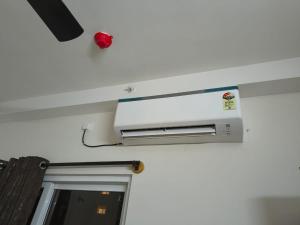 1 BHK with AC on 7th floor located near the Bengaluru Airport