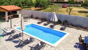 Villa Rab Paradise pool by Villas Guide