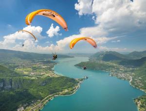 lake view chalet Doussard Annecy
