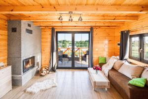 Domek nad samym jeziorem sauna jacuzzi