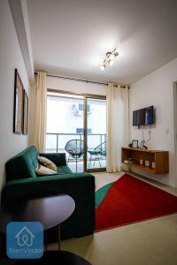 Quarto e Sala Aconchegante no Barra Conceito