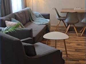 Rhein Living Apartment - Balkon und Rheinpromenade