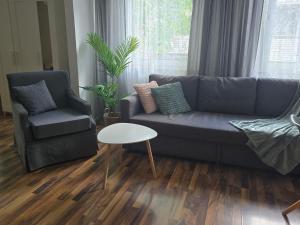 Rhein Living Apartment - Balkon und Rheinpromenade