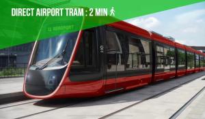 HYPER Centre - Balcon - Calme - Climatisation - Wifi - Tramway - Cuisine équipé
