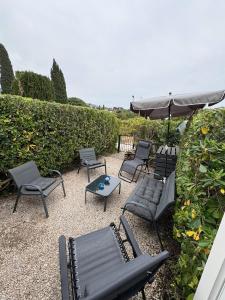 Studio jardin 4 pers piscine plage Le Lavandou