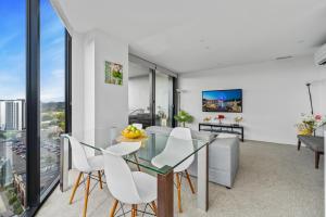 キャンベラ Gorgeous and Luxury Tower View Apartment シングルルーム ロビー