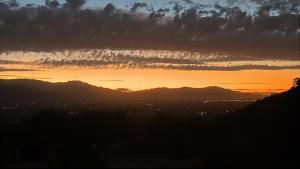 Atardecer en Huelquén