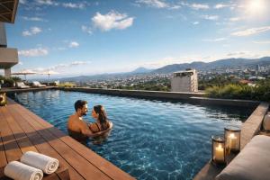 VTower Escalón, exclusivo Apto, 3 Hab, Piscina, Rooftop, gym y más