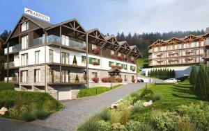 Apartament Widokowy Karpatia z garażem, 3 pokoje