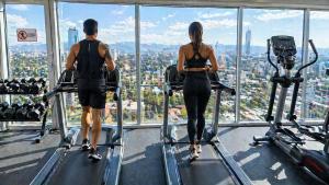 VTower Escalón, exclusivo Apto, 3 Hab, Piscina, Rooftop, gym y más