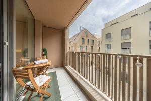 Lux Studio Vydrica, Balcony, Castle & Danube