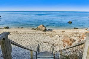 Steps to Beach + Sunset Views! East Marion Home