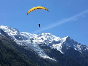 Appartement confortable à Chamonix-Mont-Blanc avec balcon