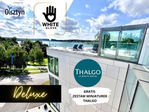 Apartament WHITE GLOVE Nad zatoką widok na jezioro