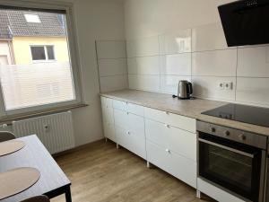 Stillvolles Apartment in Essen mit Parkmöglichkeiten, 2-Zimmer, Uniklinik, Messe