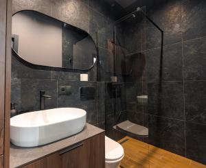 Modern Studio & Balcony on a Quiet Riga Street