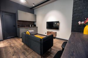 Modern Studio & Balcony on a Quiet Riga Street