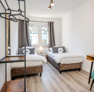 Moderne Wohnung für 6 nahe Arena