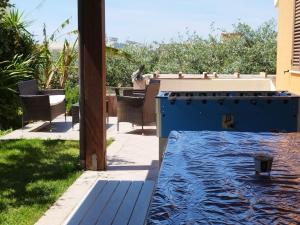 Dara 406, mare e kite vicino Stagnone di Marsala fronte Egadi