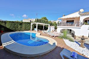 Volantis - villa with ocean view and private pool in Benissa