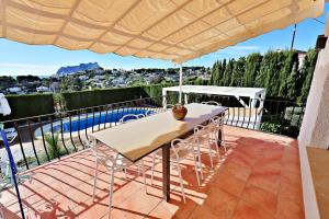 Volantis - villa with ocean view and private pool in Benissa