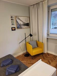 Apartament blisko plaży z widokiem na Kamienną Górę