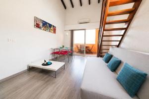 Grand studio Mezzanine sur la plage