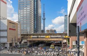 s13 錦糸町车站步行五分钟 步行可以抵达天空树