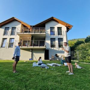 Apartament z tarasem nad Potokiem, przy Szlaku na Równicę
