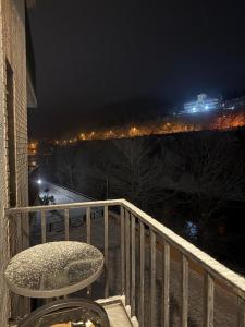 views of river, mountains