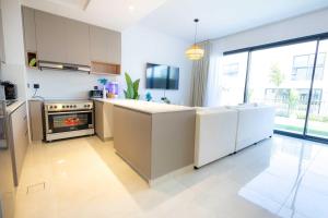 Premium 3BR Villa with Private Garden Near a Private Beach