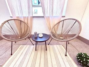 Stilvolles Apartment mit Balkon - zentrumsnah, self checkin
