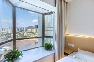 重庆 Chongqing Chaotianmen River View Apt apart ment 重庆朝天门广场近洪崖洞 民宿 大堂
